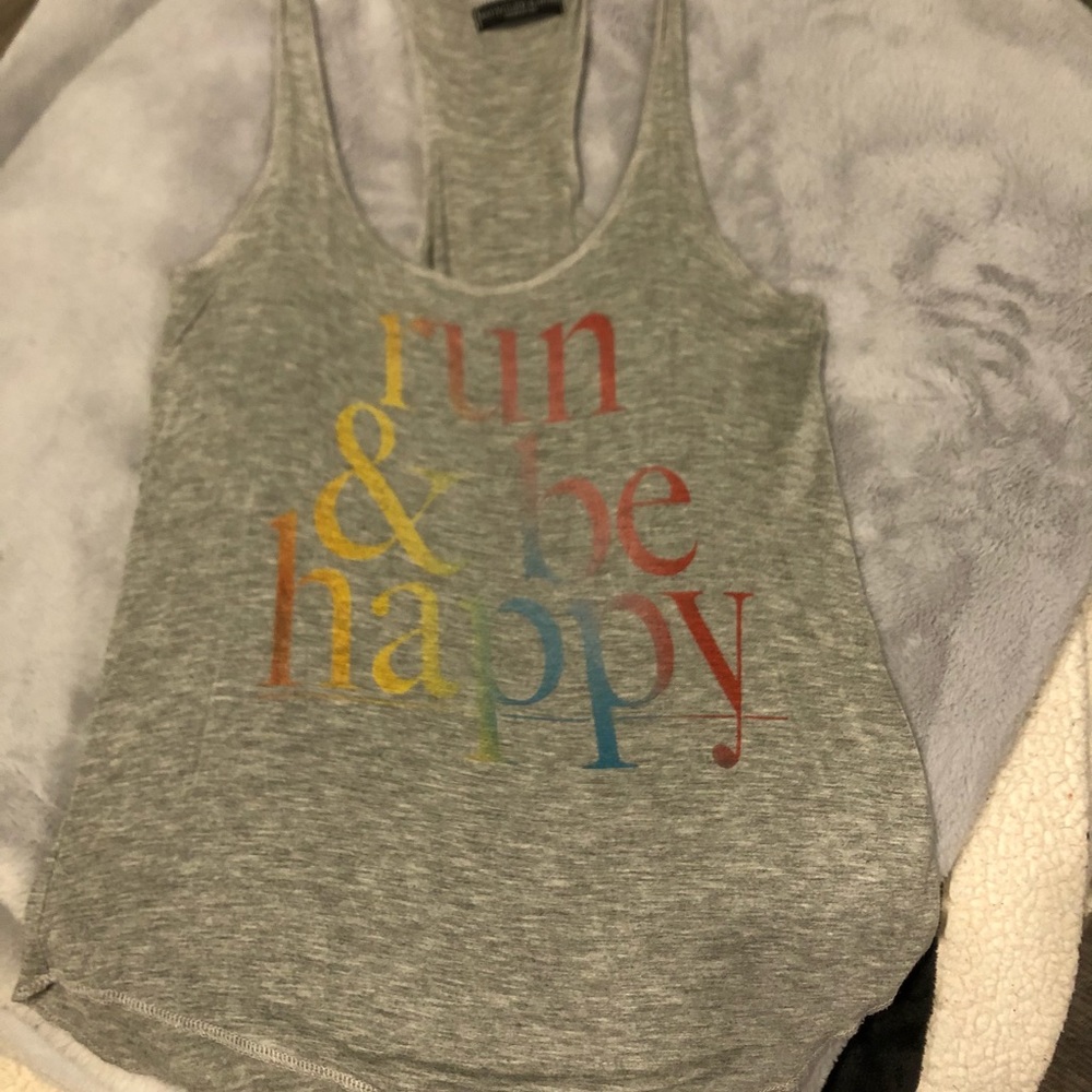 Run & Be Happy Workout Tank